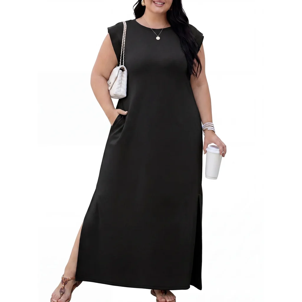 plus size women maxi dresses