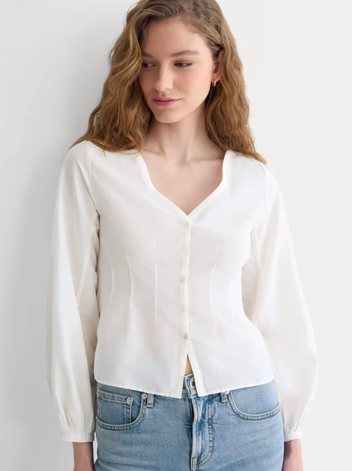 everlane button down shirt