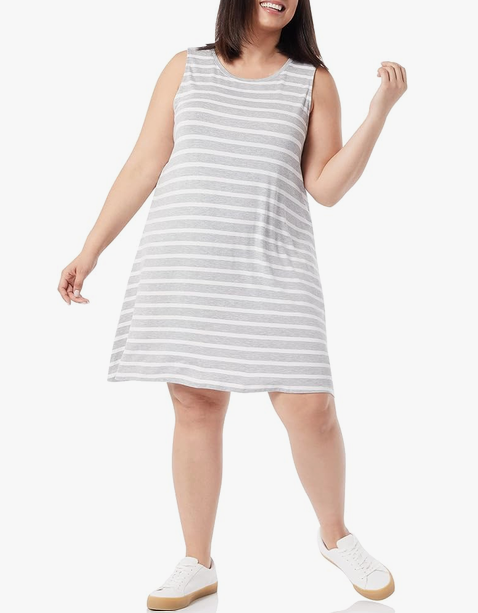 amazon essential dress for women in plus size 