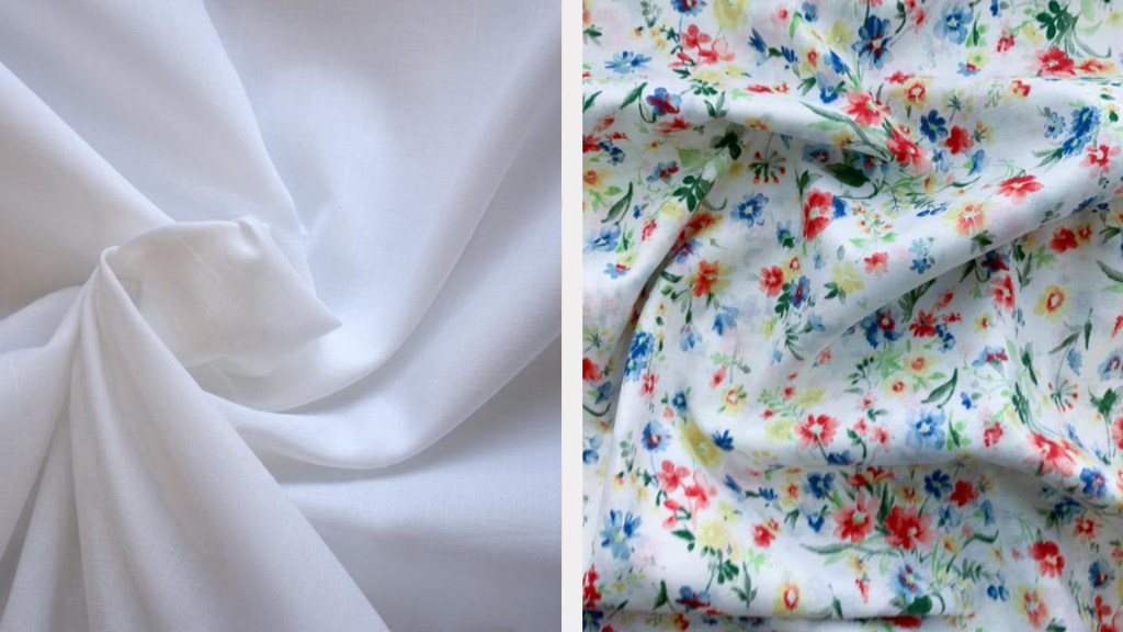 cotton lawn, best fabric for summer 