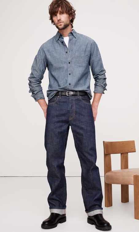 chambray shirt 