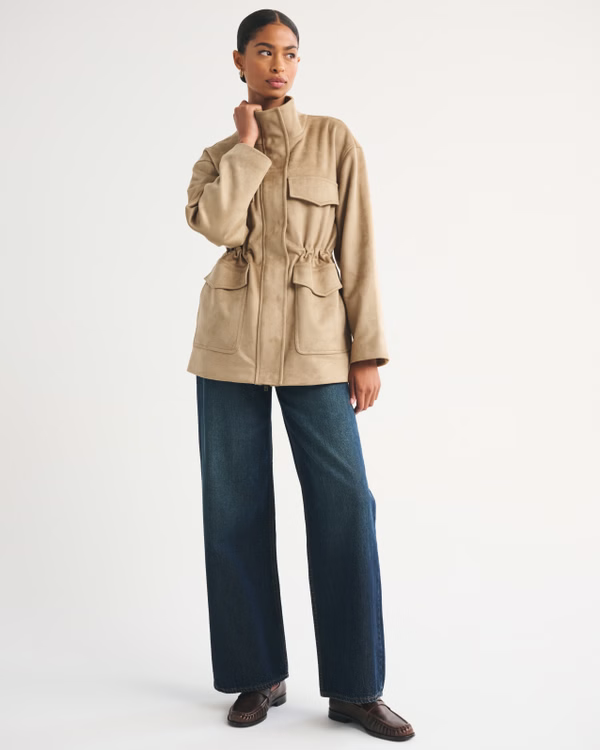 funnel neck jacket 